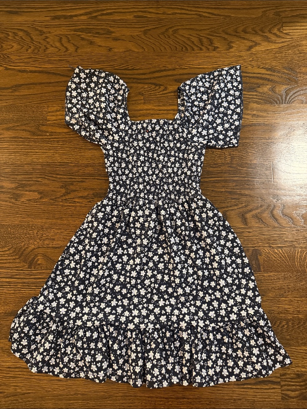ZARA KIDS Navy Floral Dress